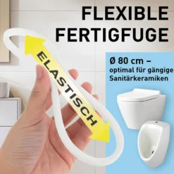 Silikonfugenring ee-zee für Wand-WCs, 80 cm