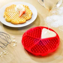 Silikon-Waffelform "Herz"