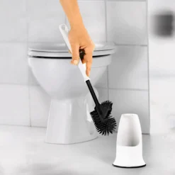 Silikon WC-Bürste schwarz