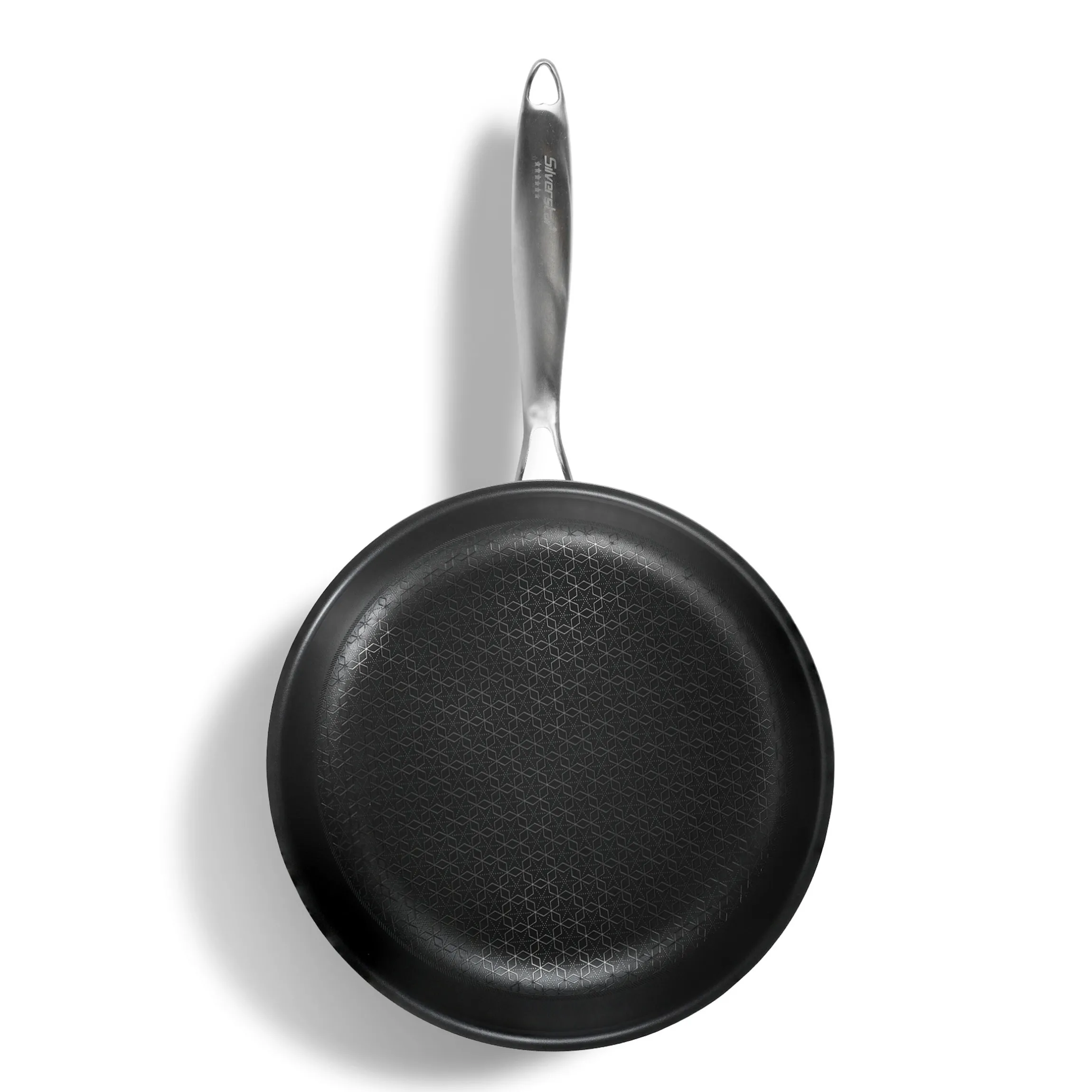 SILVERSTAR Edelstahl Pfannen-Set 7-teilig 20/24/28 | mit Deckeln