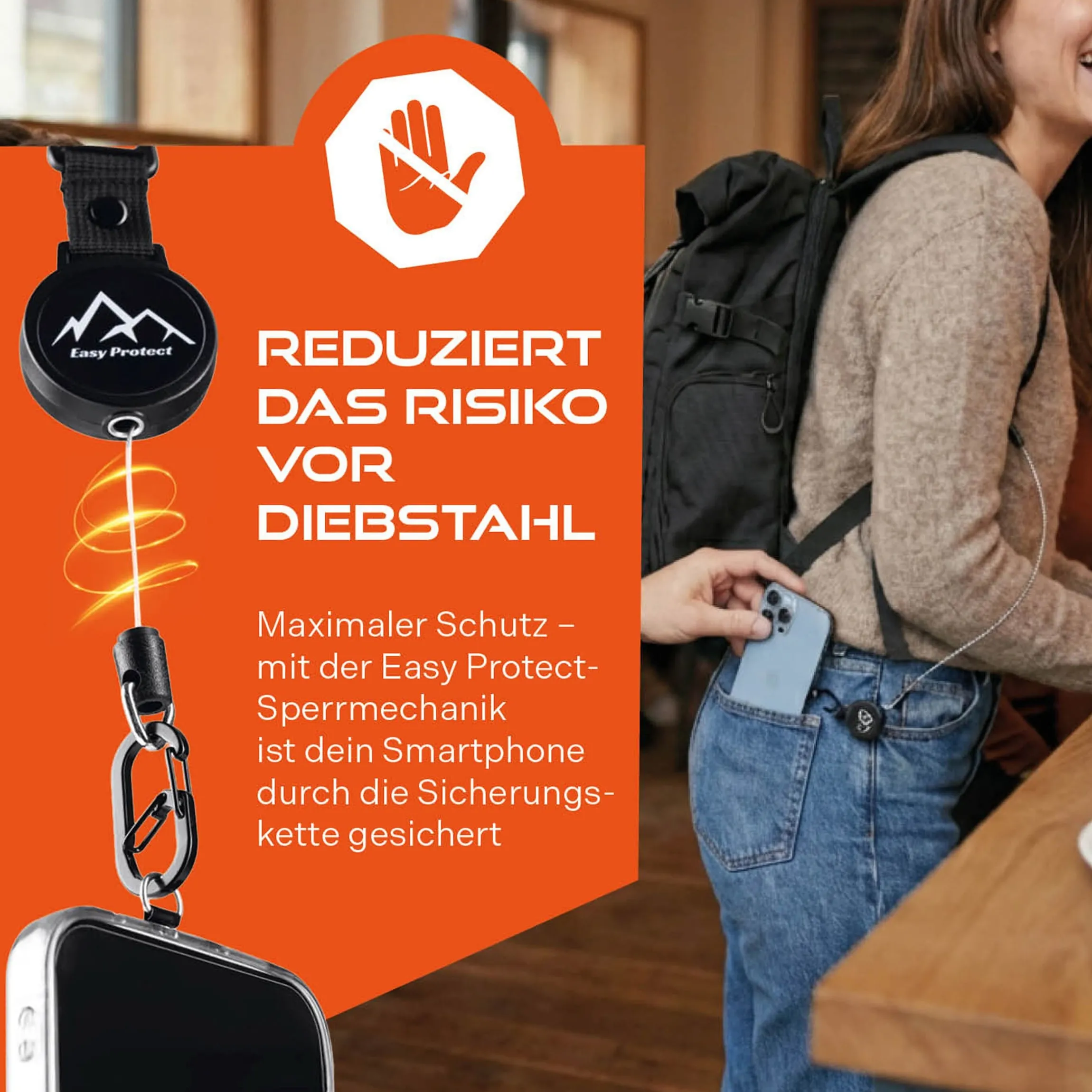 Smartphone-Sicherung Easy Protect
