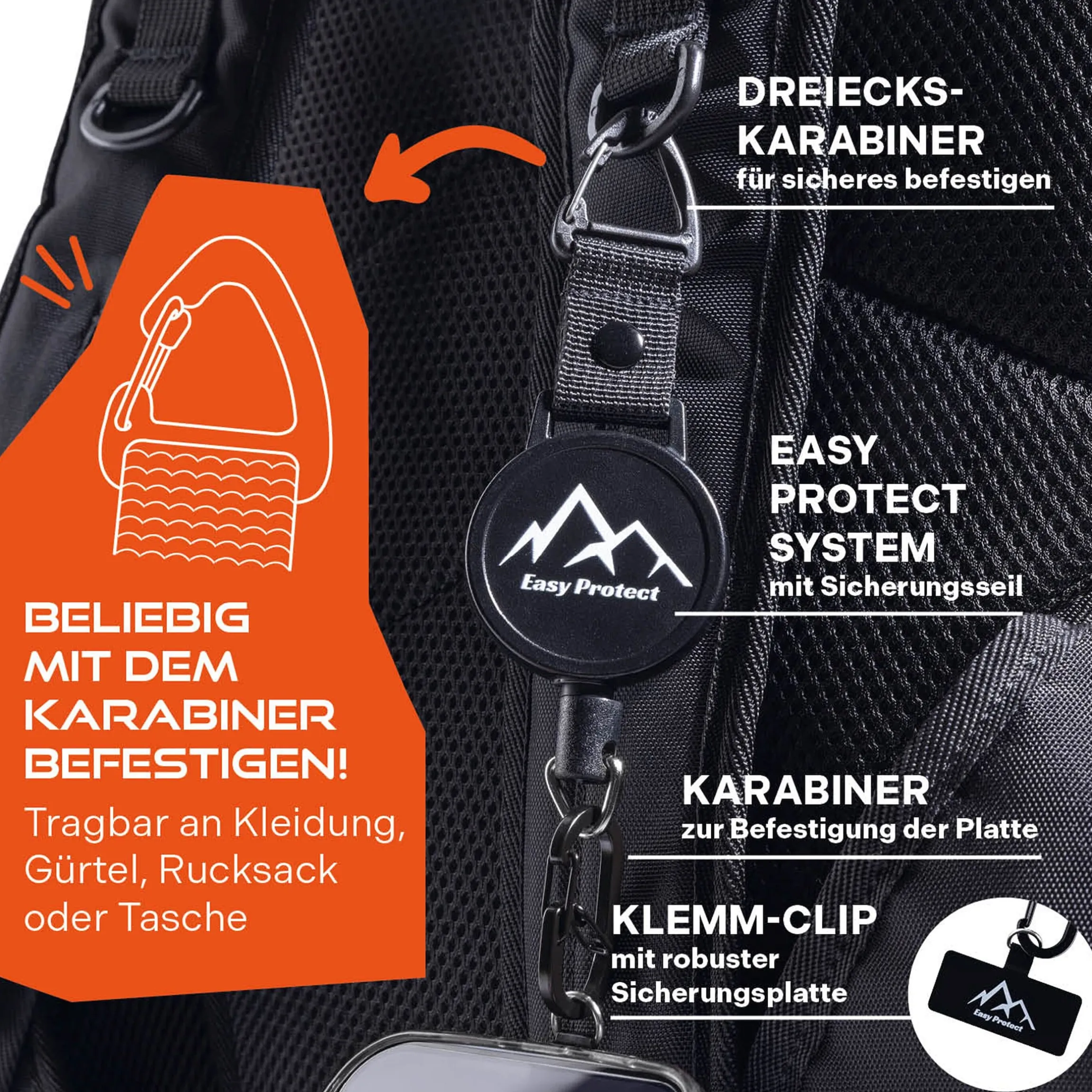 Smartphone-Sicherung Easy Protect