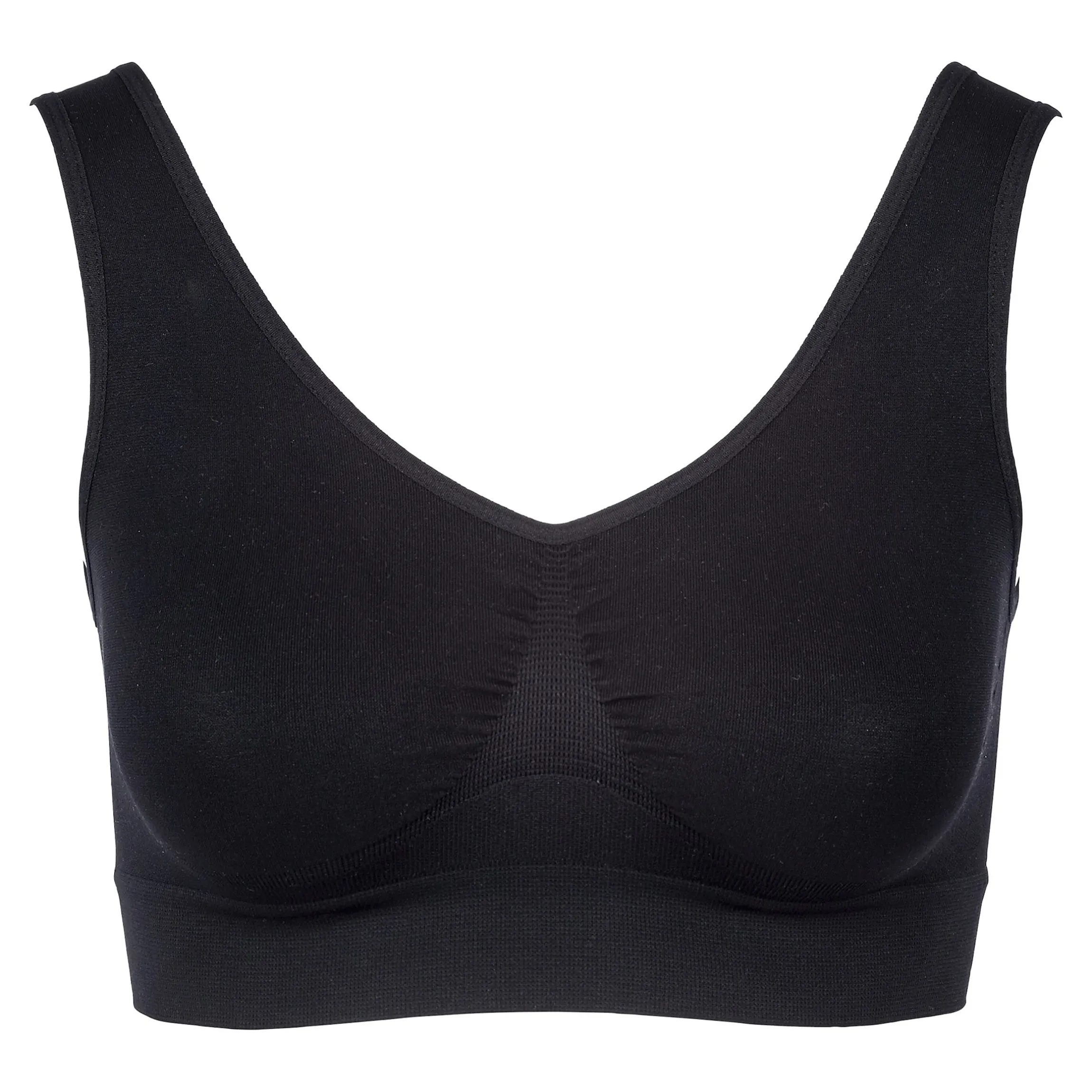 Soft-BH, 9-teilig weiß, beige, schwarz