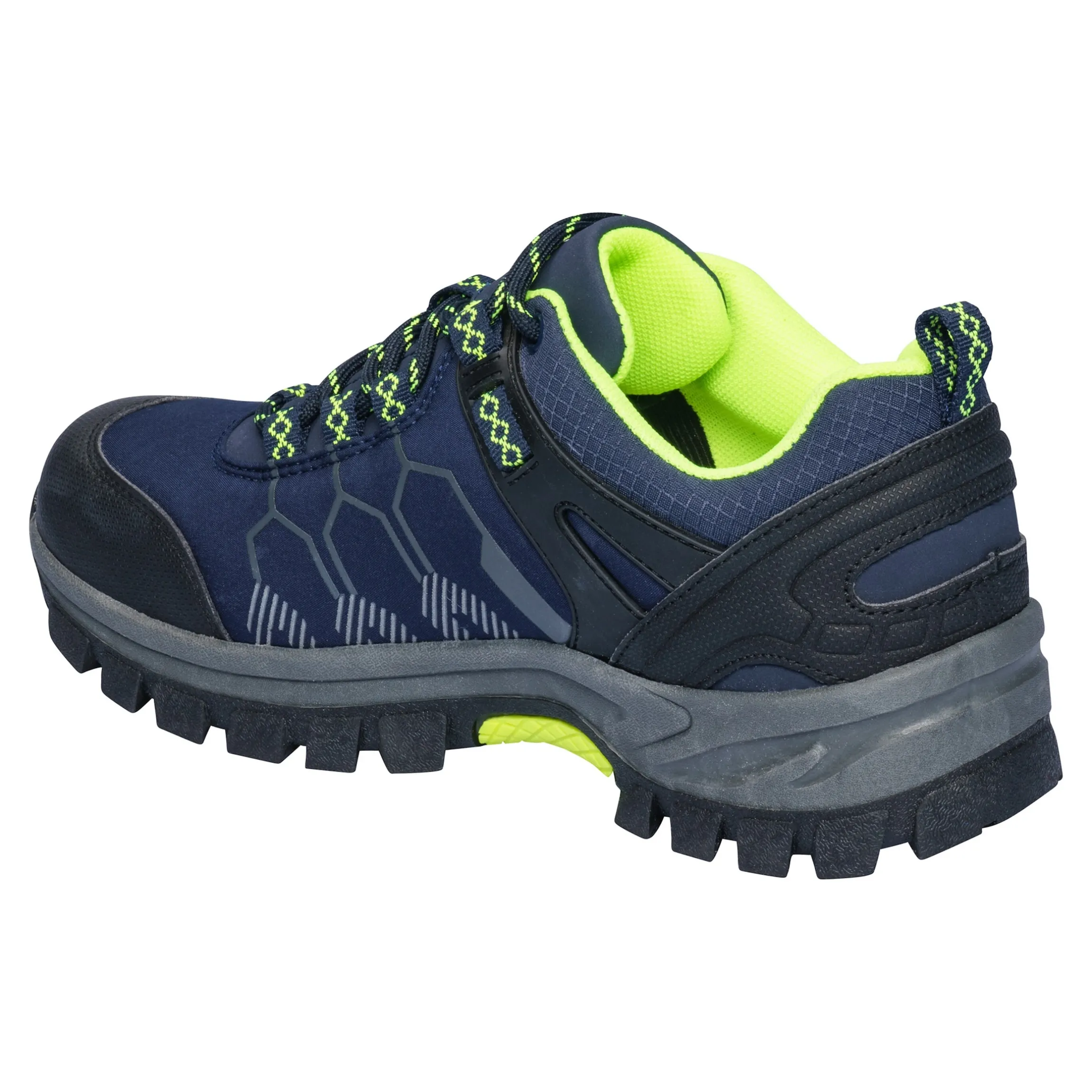 Softshell-Trekkingschuh unisex, wasserabweisend blau