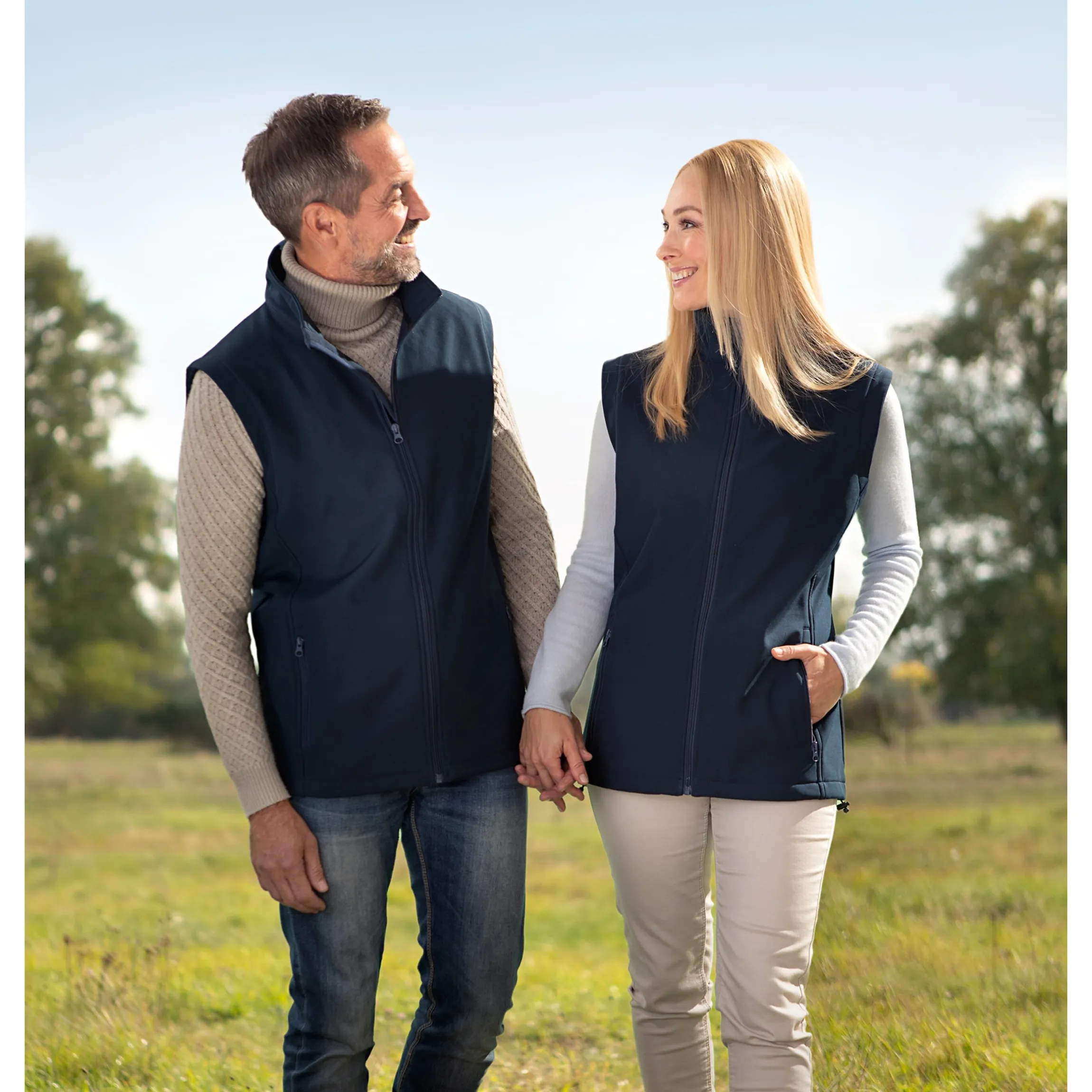 Softshell-Weste Herren