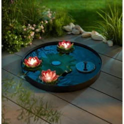 Solar-Brunnen-Set, 3-teilig