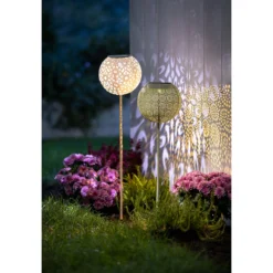 Solar-Gartenstecker "Kugel" Flower