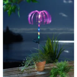 Solar-Gartenstecker „Qualle“