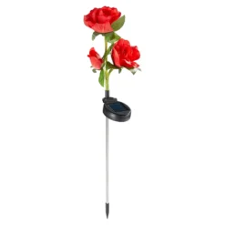 Solar-Gartenstecker "Rosenstrauß"