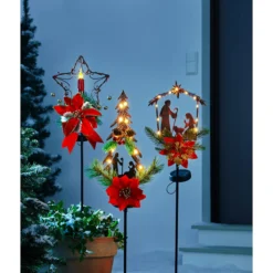 Solar-Gartenstecker Tannenbaum