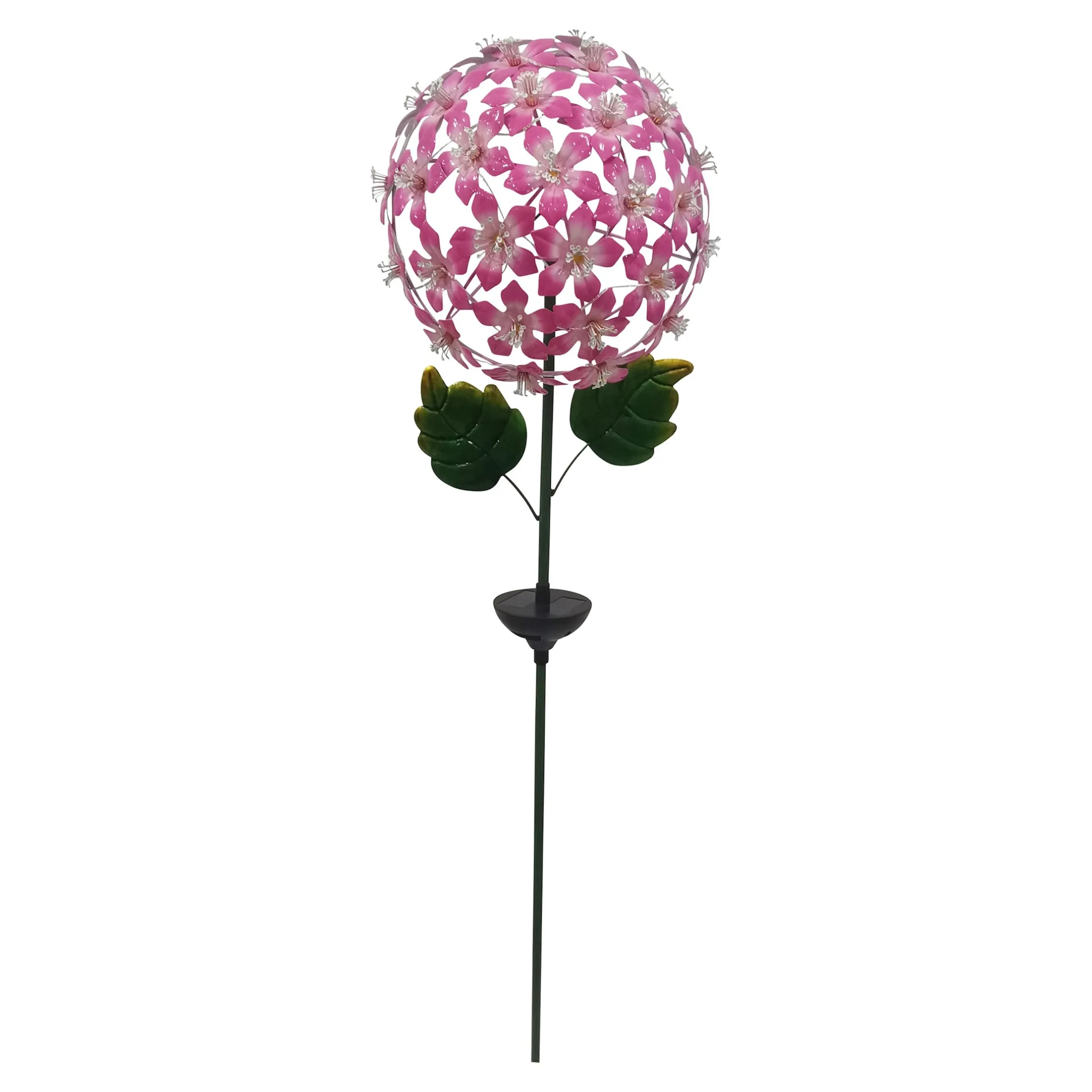Solar-LED-Gartenstecker "Hibiskus"