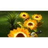 Solar-LED-Gartenstecker „Sonnenblume“, 2 Stück + 1 gratis