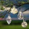 Solar-LED-Hängeleuchte "Lampen", 4-teilig