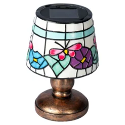 Solar-LED-Tischlampe „Antik“