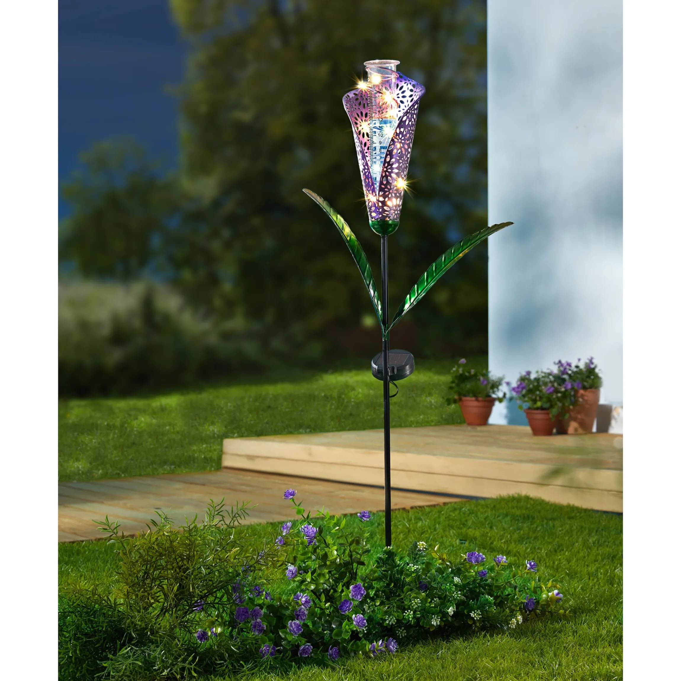Solar-Regenmesser „Calla“