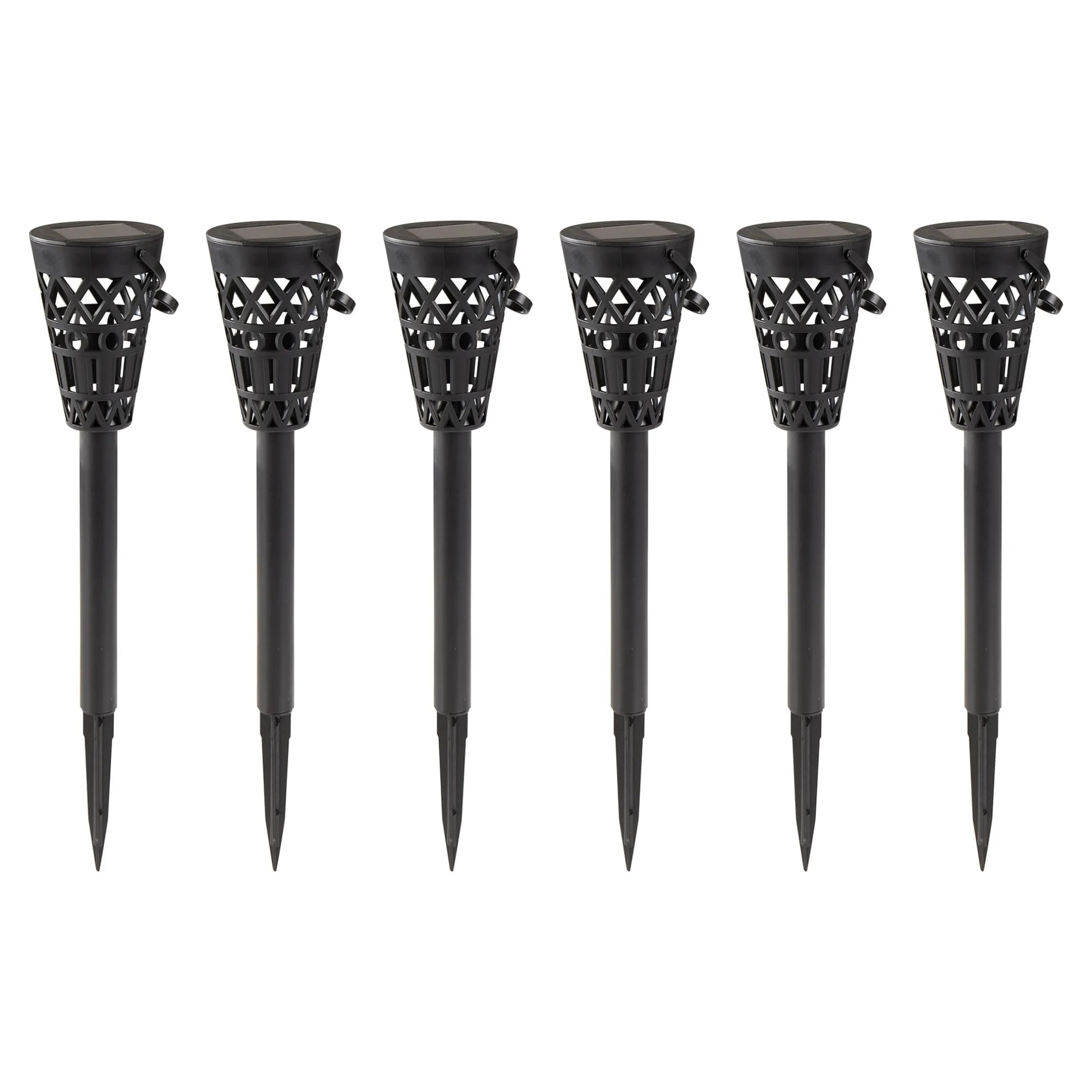 Solar-Schattenlampe "3 in 1", 6 Stück