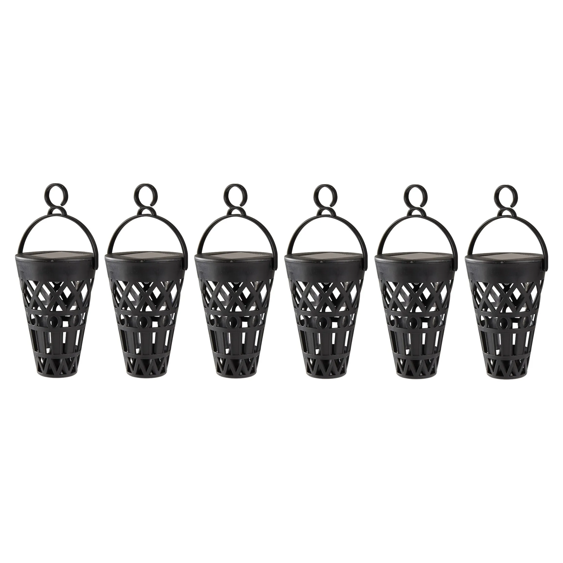 Solar-Schattenlampe "3 in 1", 6 Stück
