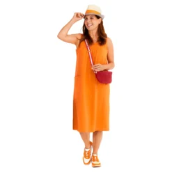 Sommer-Wohlfühlkleid "Silvia" melone
