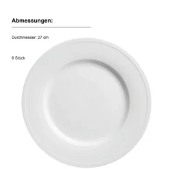 Speiseteller Set, Porzellan Arlona