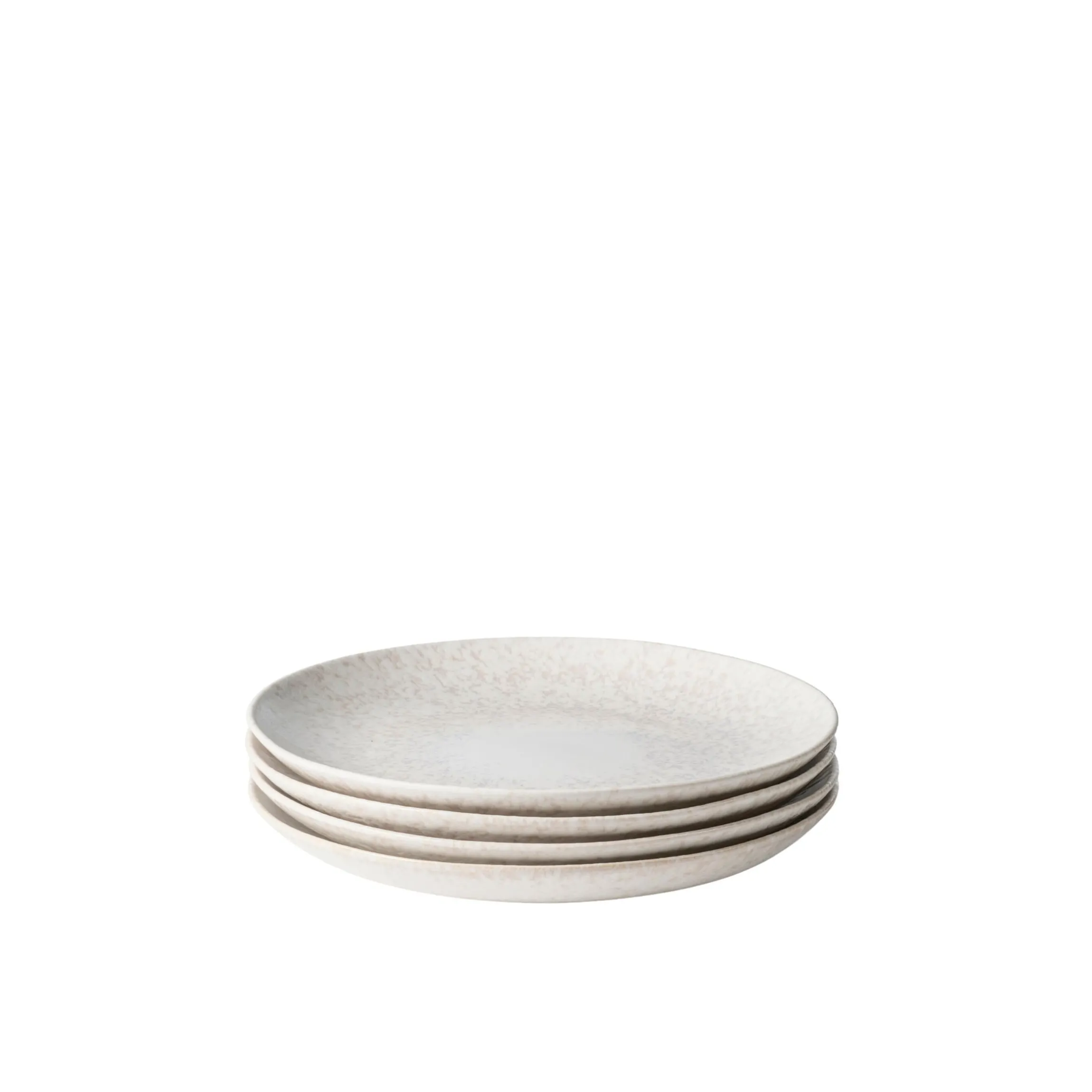 Speiseteller-Set, Steinzeug Alpenwiese Creme