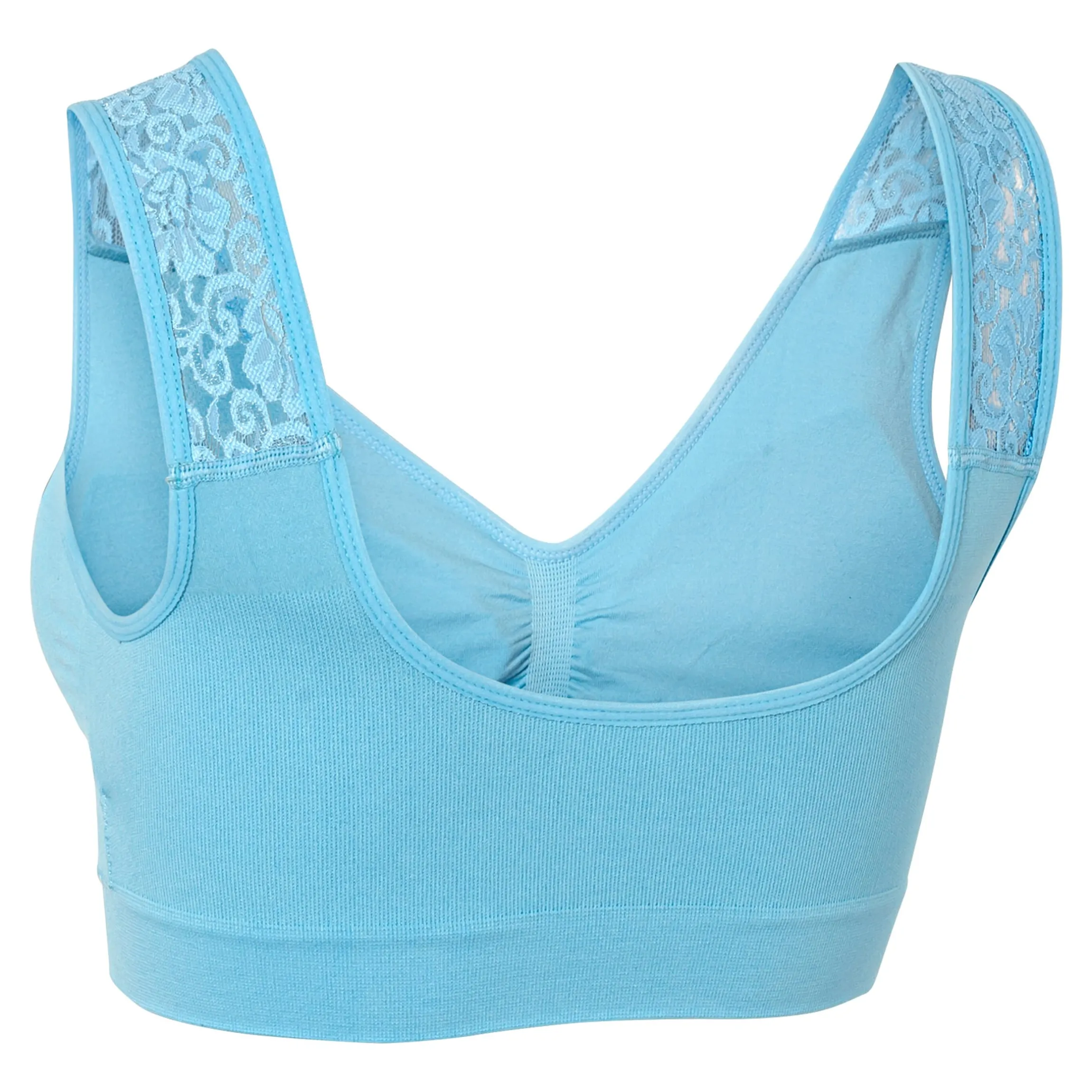 Spitzen-Soft-BH hellblau
