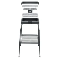 Standgrill mit Grillrost