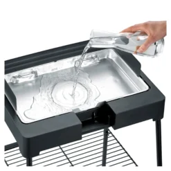 Standgrill mit Grillrost