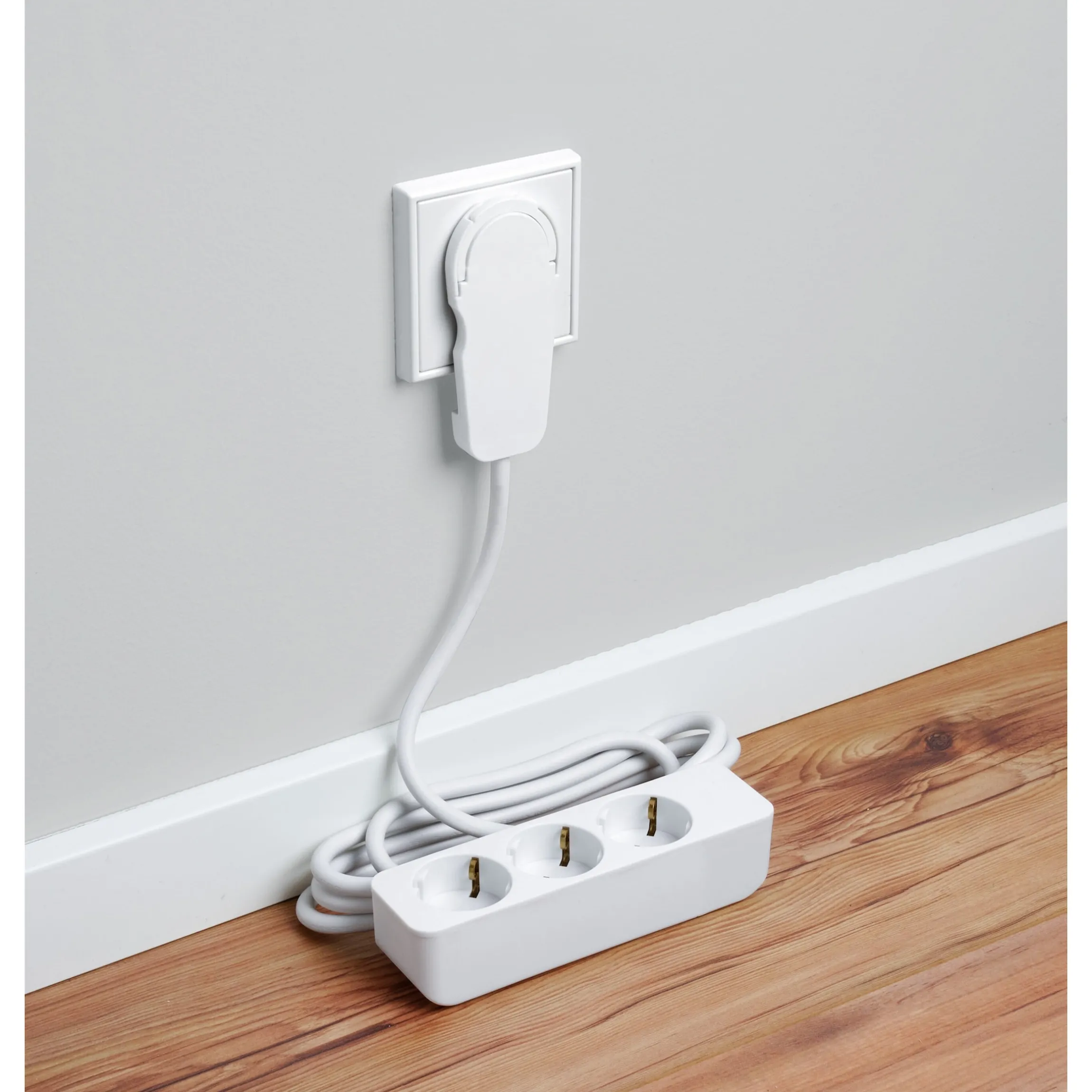 Steckdosenleiste mit Flachstecker