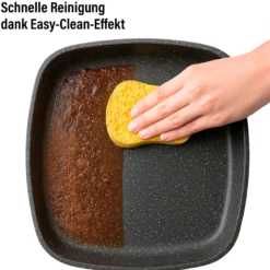 STONELINE Back to Nature Grillpfanne 16 cm | ohne Deckel - Holzoptik