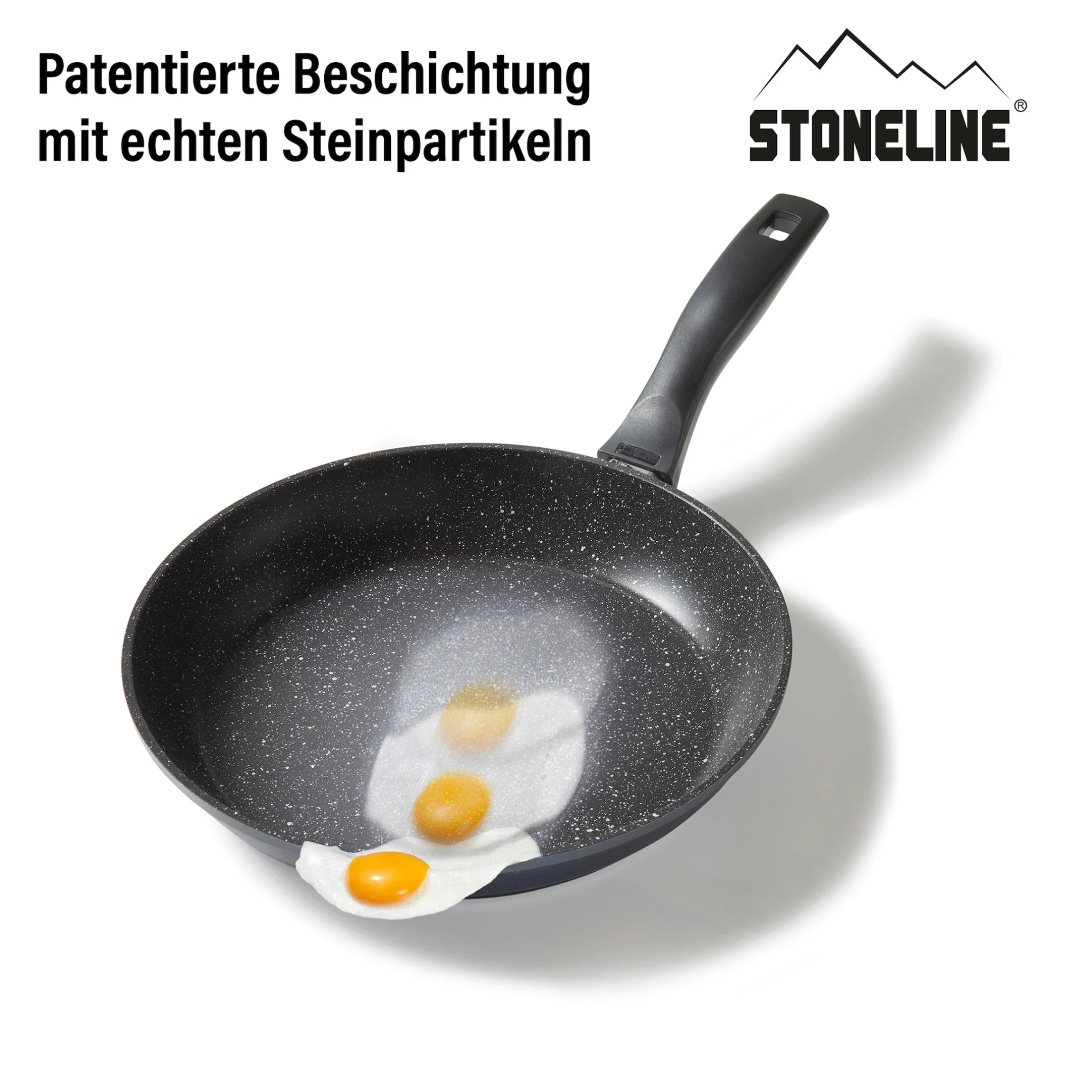 STONELINE Bratpfanne 26 cm | mit Deckel