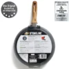 STONELINE Bratpfanne 28 cm | ohne Deckel - Holzoptik