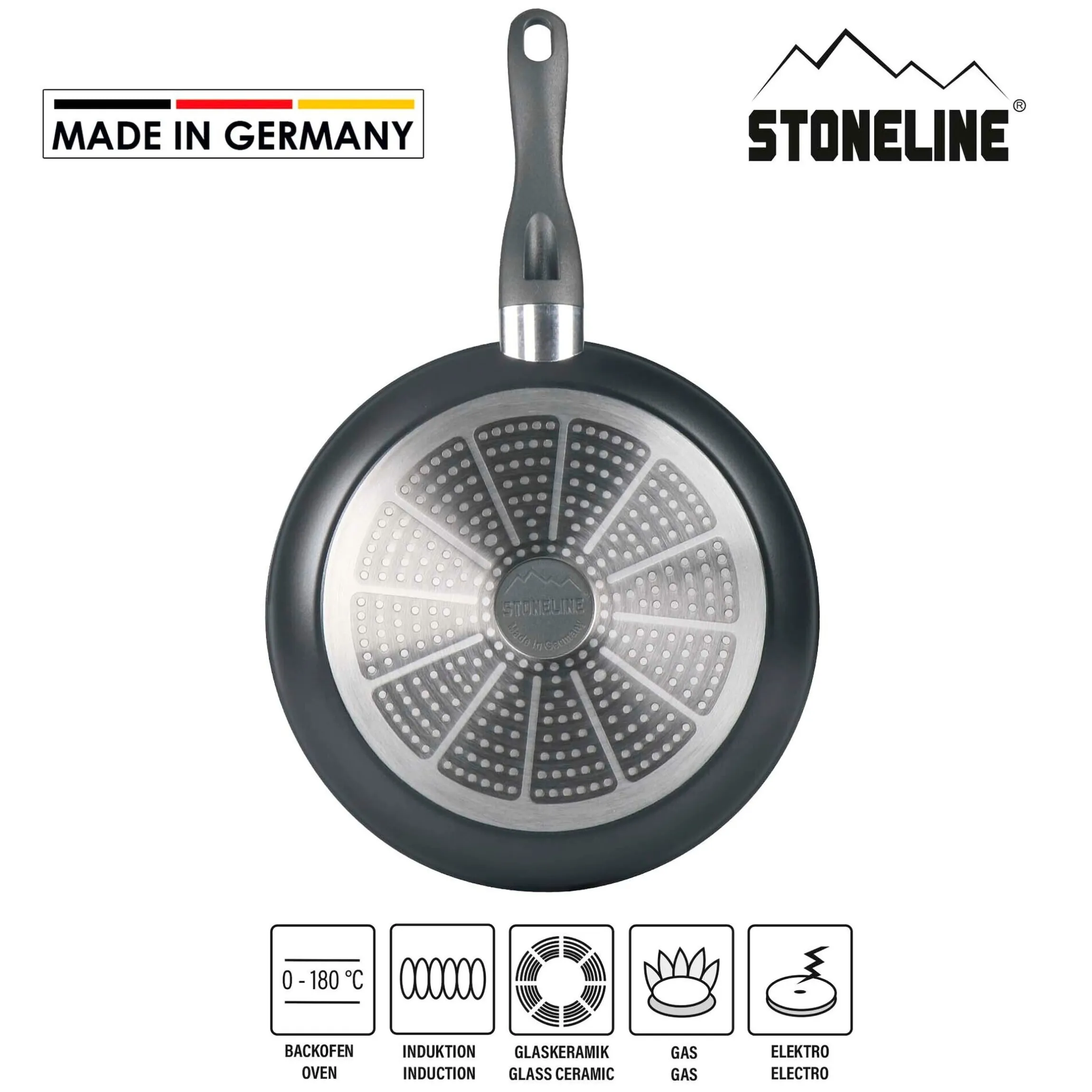 STONELINE Bratpfanne 24 cm | ohne Deckel