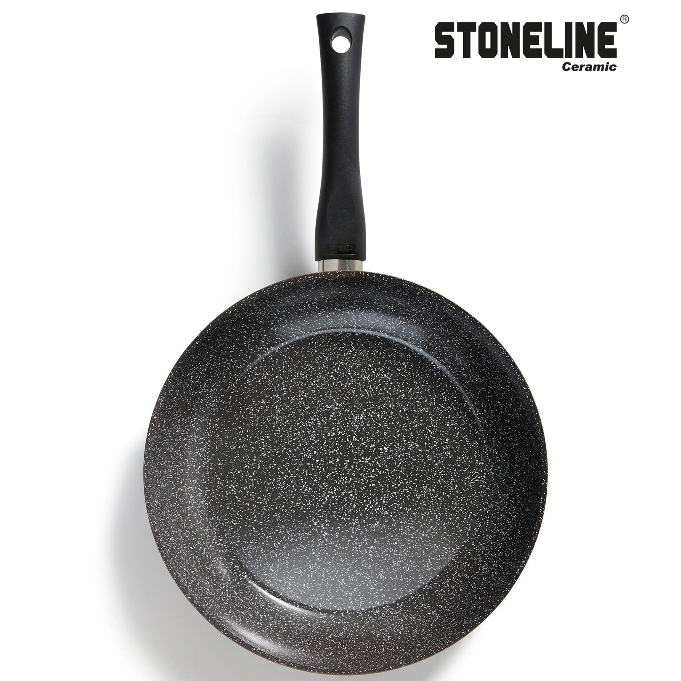 STONELINE CERAMIC Keramik Bratpfanne 28 cm | mit Deckel
