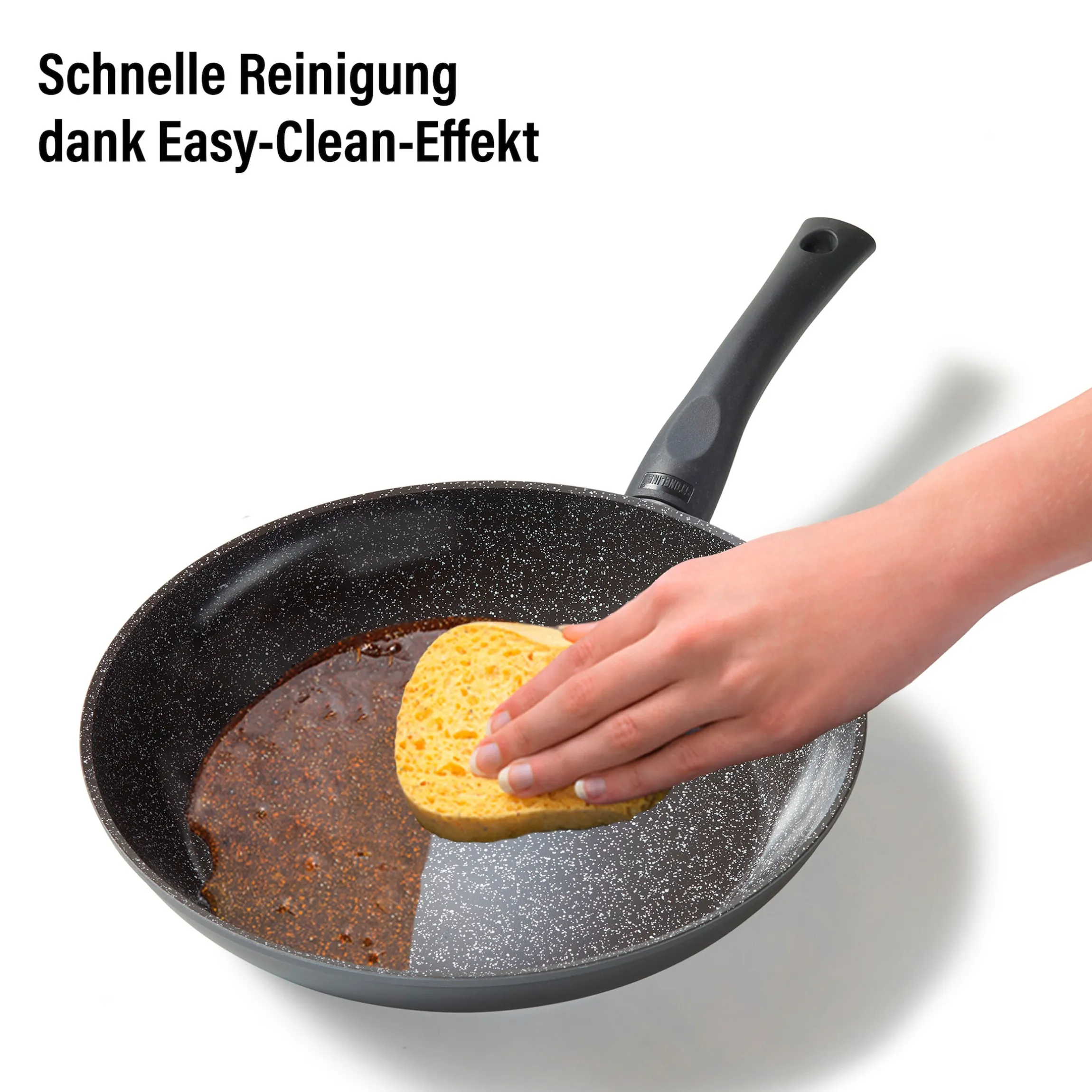 STONELINE CERAMIC Keramik Kochgeschirr-Set 16-teilig 18/20/24/28 | mit Deckeln