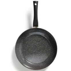 STONELINE CERAMIC Keramik Kochgeschirr-Set 14-teilig | mit Deckeln - Schwarz
