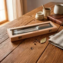 STONELINE Chefmesser 34 cm | 67 Lagen Damastmesser