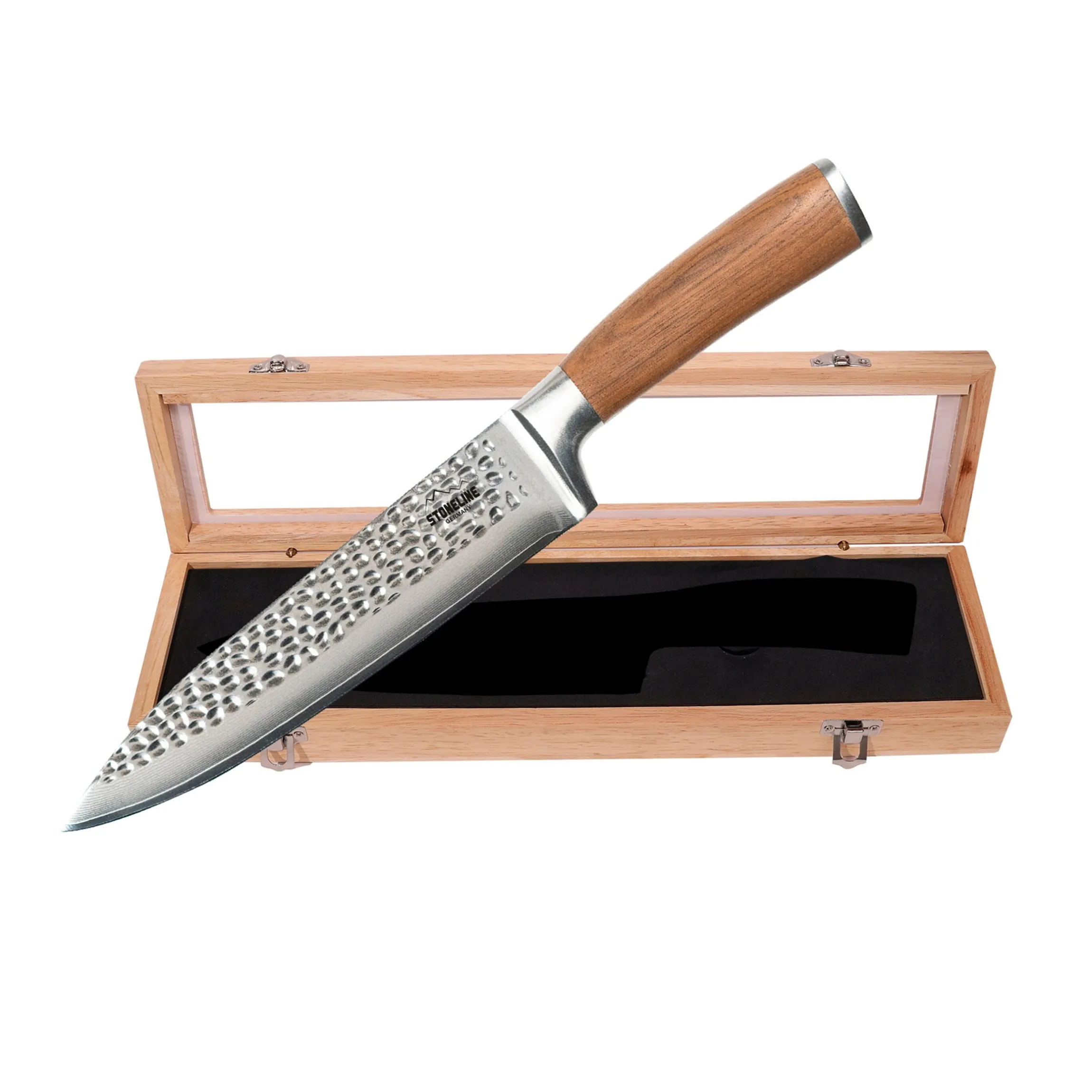 STONELINE Chefmesser 34 cm | 67 Lagen Damastmesser