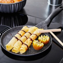 STONELINE Crepe Pfanne 25 cm | Fixiert