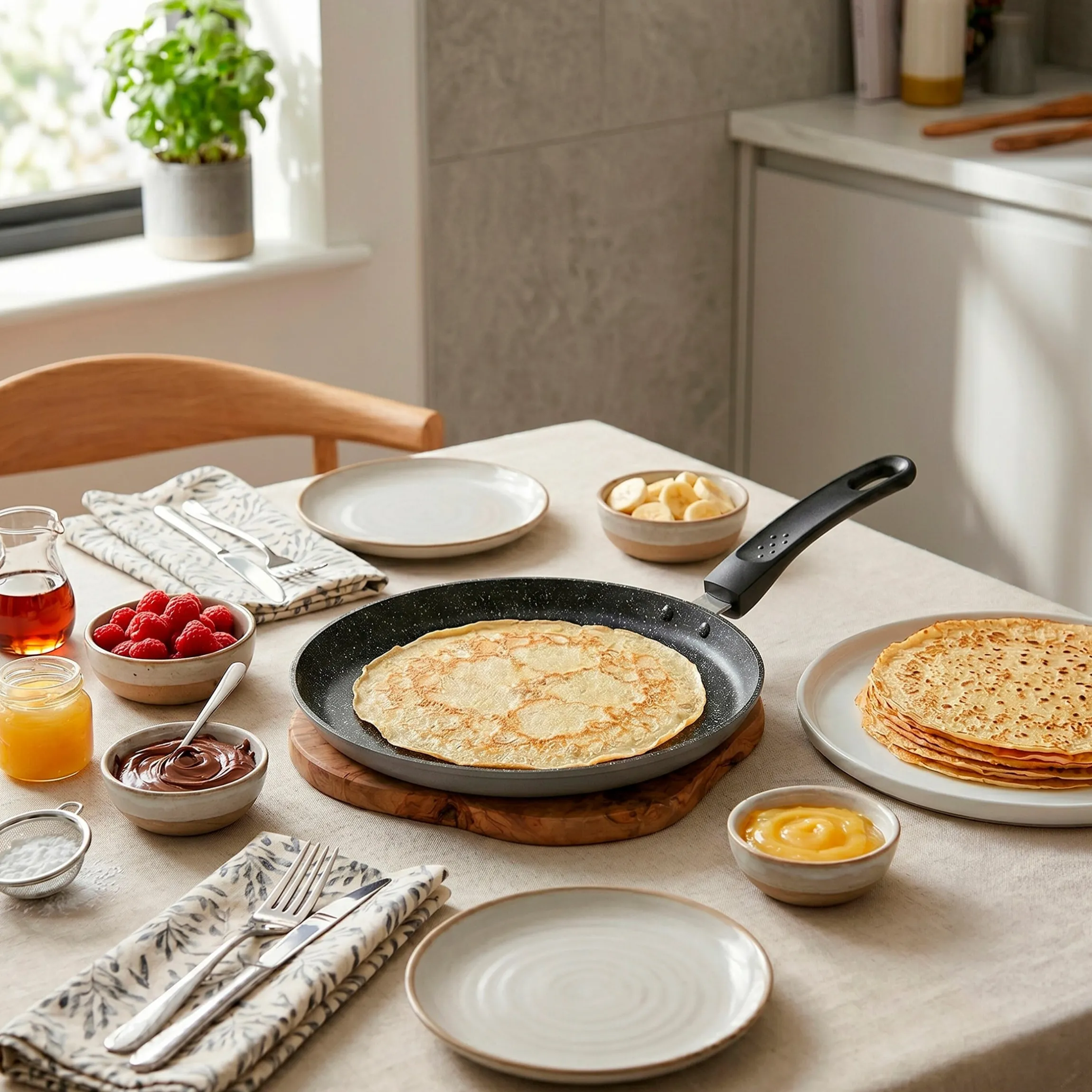 STONELINE Crepe Pfanne 25 cm | Genietet