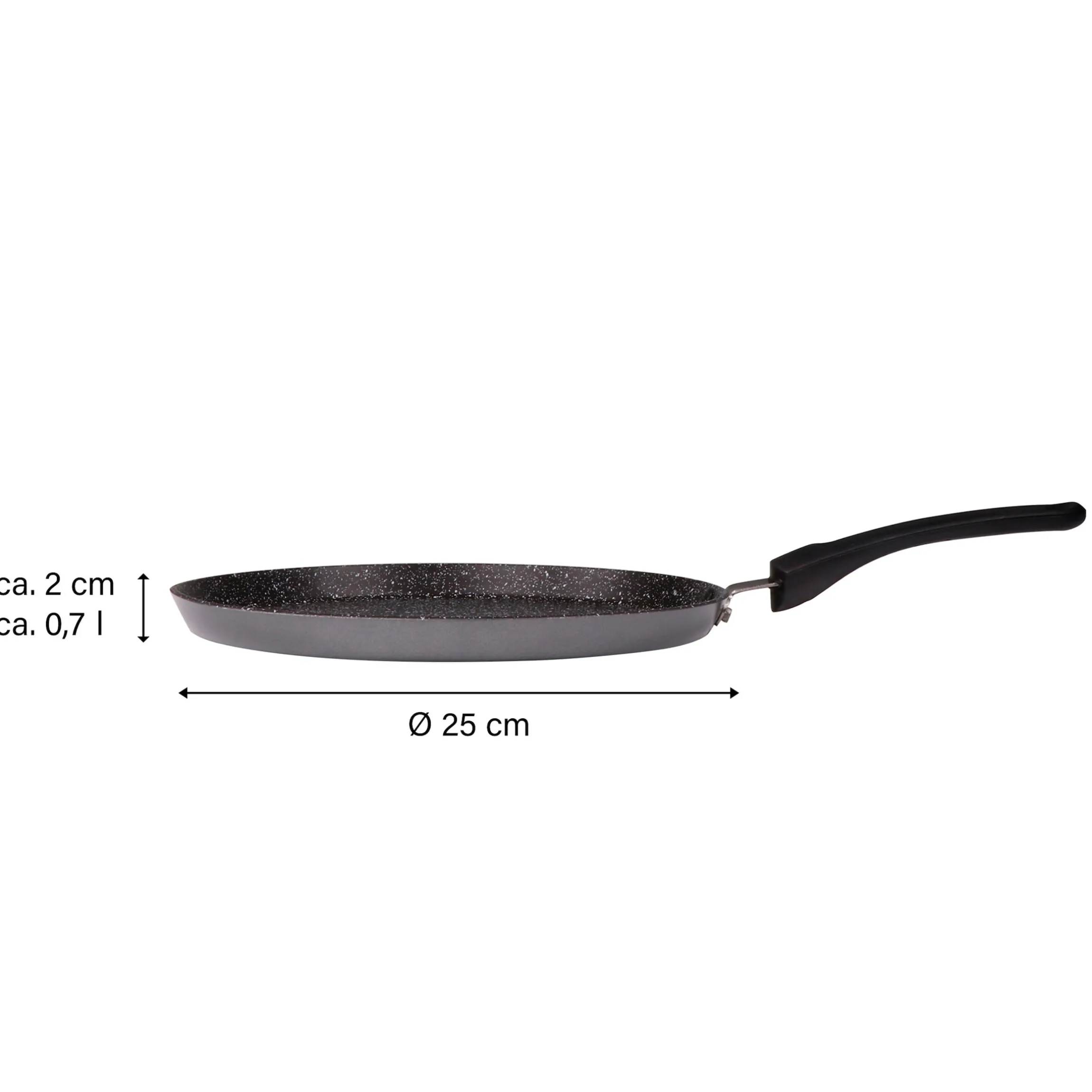 STONELINE Crepe Pfanne 25 cm | Genietet