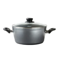 STONELINE Glasdeckel 26 cm | Schwarz