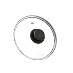 STONELINE Glasdeckel 20 cm | Schwarz