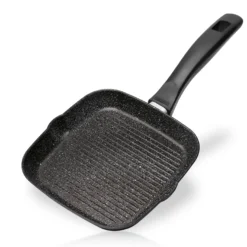 STONELINE Grillpfanne 16 cm | ohne Deckel - Schwarz