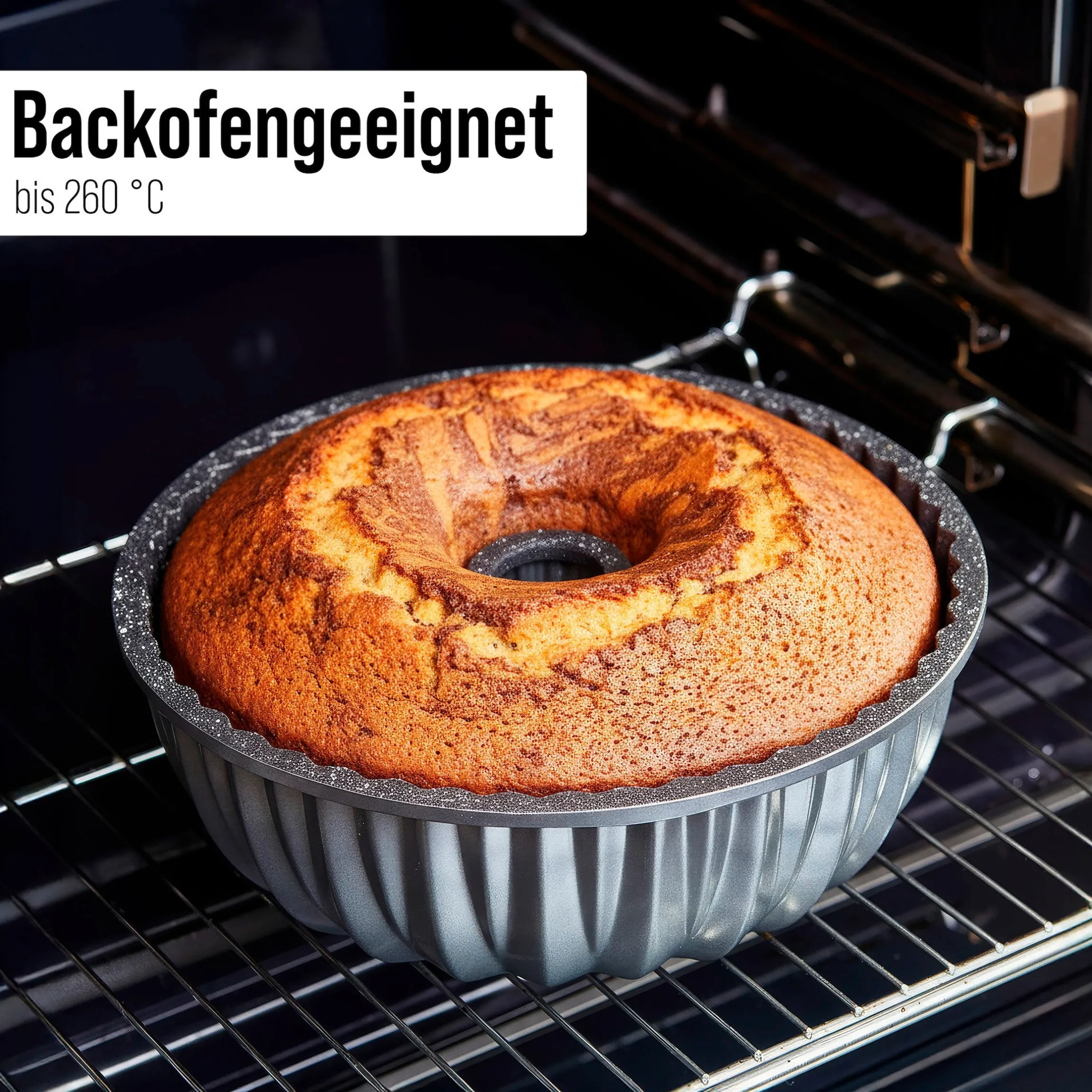 STONELINE Gugelhupf Backform 24,5 cm