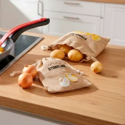STONELINE Made in Germany Pfannen-Set 6-teilig mit Magnet Griff | ohne Deckel - Schwarz