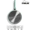 STONELINE Schmorpfanne 28 cm Mint | mit Deckel