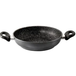 STONELINE Servierpfanne 24 cm | Schwarz