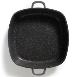 STONELINE Servierpfanne Eckig 32 cm | mit Deckel