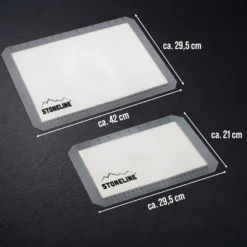 STONELINE Silikon Backmatte 29,5x21 und 42x29,5 cm Set 2-teilig