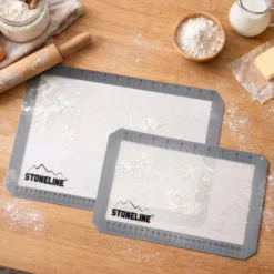 STONELINE Silikon Backmatte 29,5x21 und 42x29,5 cm Set 2-teilig